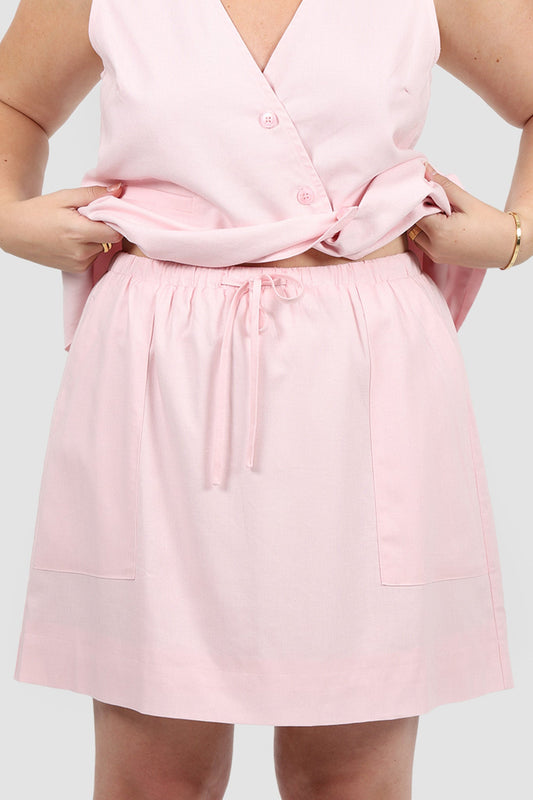 TORIA SKIRT BALLERINA PINK - Fayt The Label