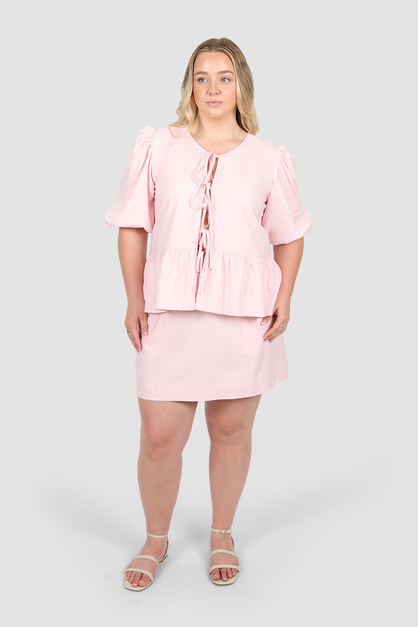 TORIA SKIRT BALLERINA PINK - Fayt The Label