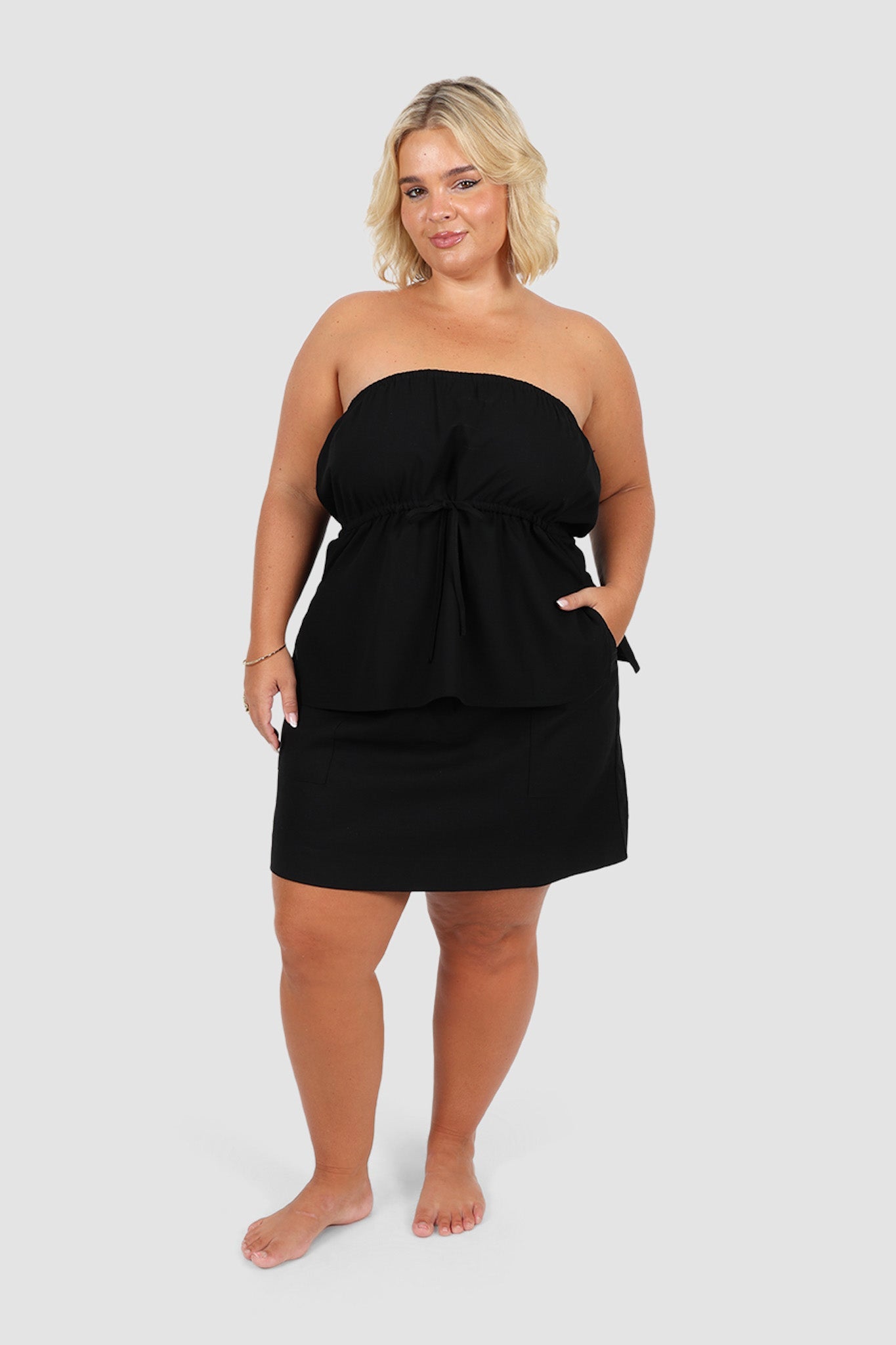 TORIA SKIRT BLACK - Fayt The Label