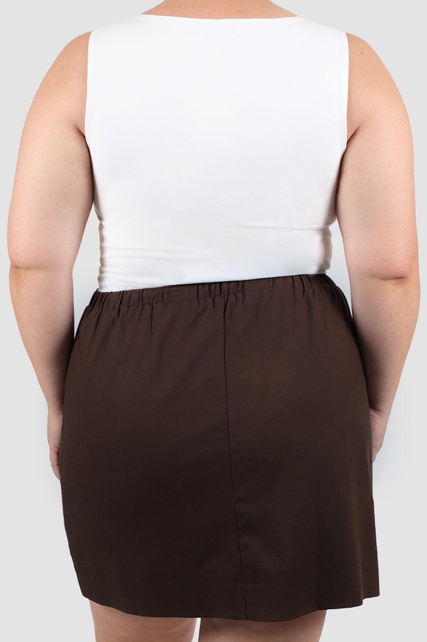 TORIA SKIRT ESPRESSO - Fayt The Label