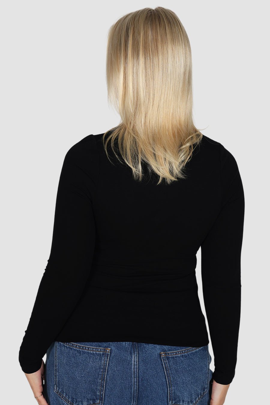 TORREN TWIST TOP BLACK - Fayt The Label