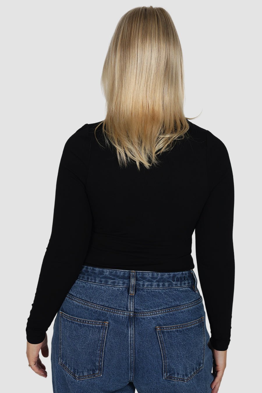 TORREN TWIST TOP BLACK - Fayt The Label