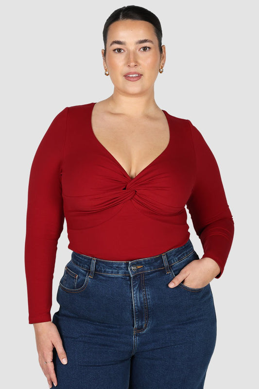 TORREN TWIST TOP CHERRY - Fayt The Label