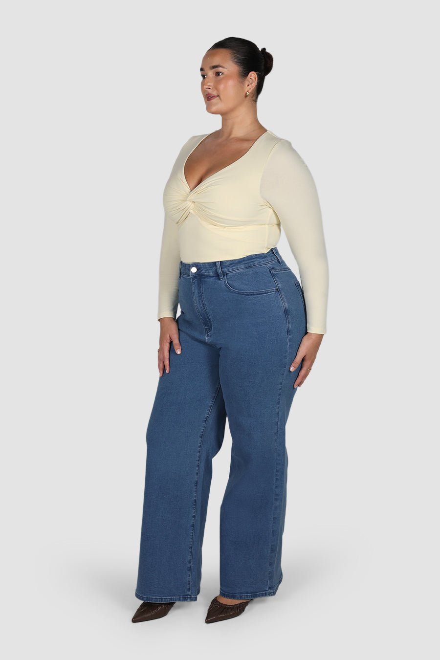 TORREN TWIST TOP SOFT BUTTER - Fayt The Label