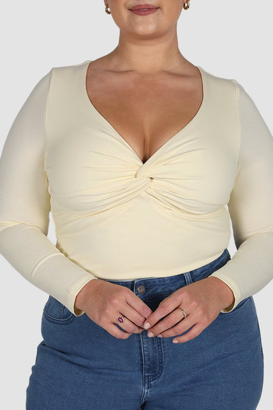 TORREN TWIST TOP SOFT BUTTER - Fayt The Label