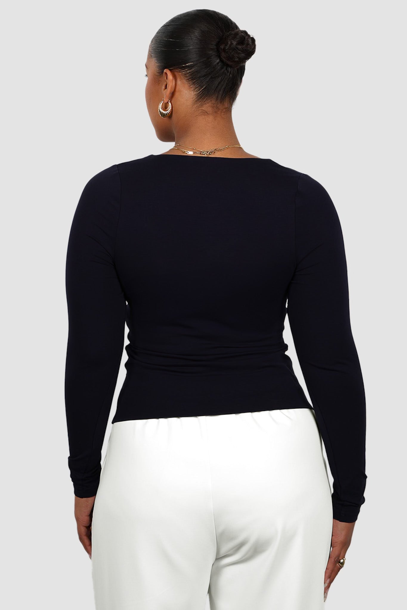 TORREN TWIST TOP ULTRA DEEP NAVY - Fayt The Label