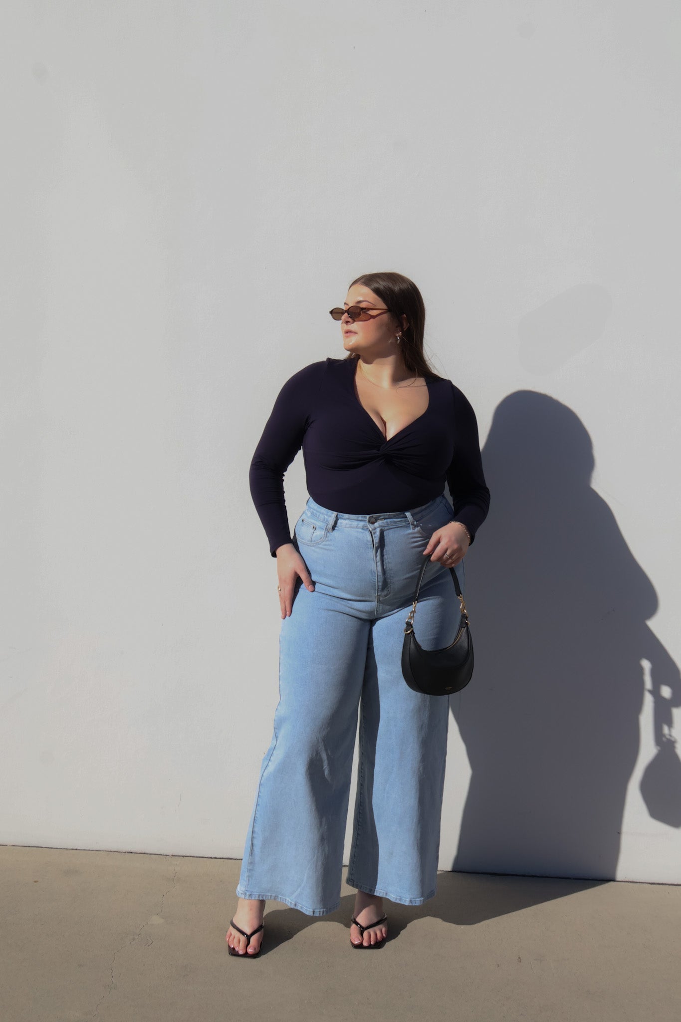 TORREN TWIST TOP ULTRA DEEP NAVY - Fayt The Label