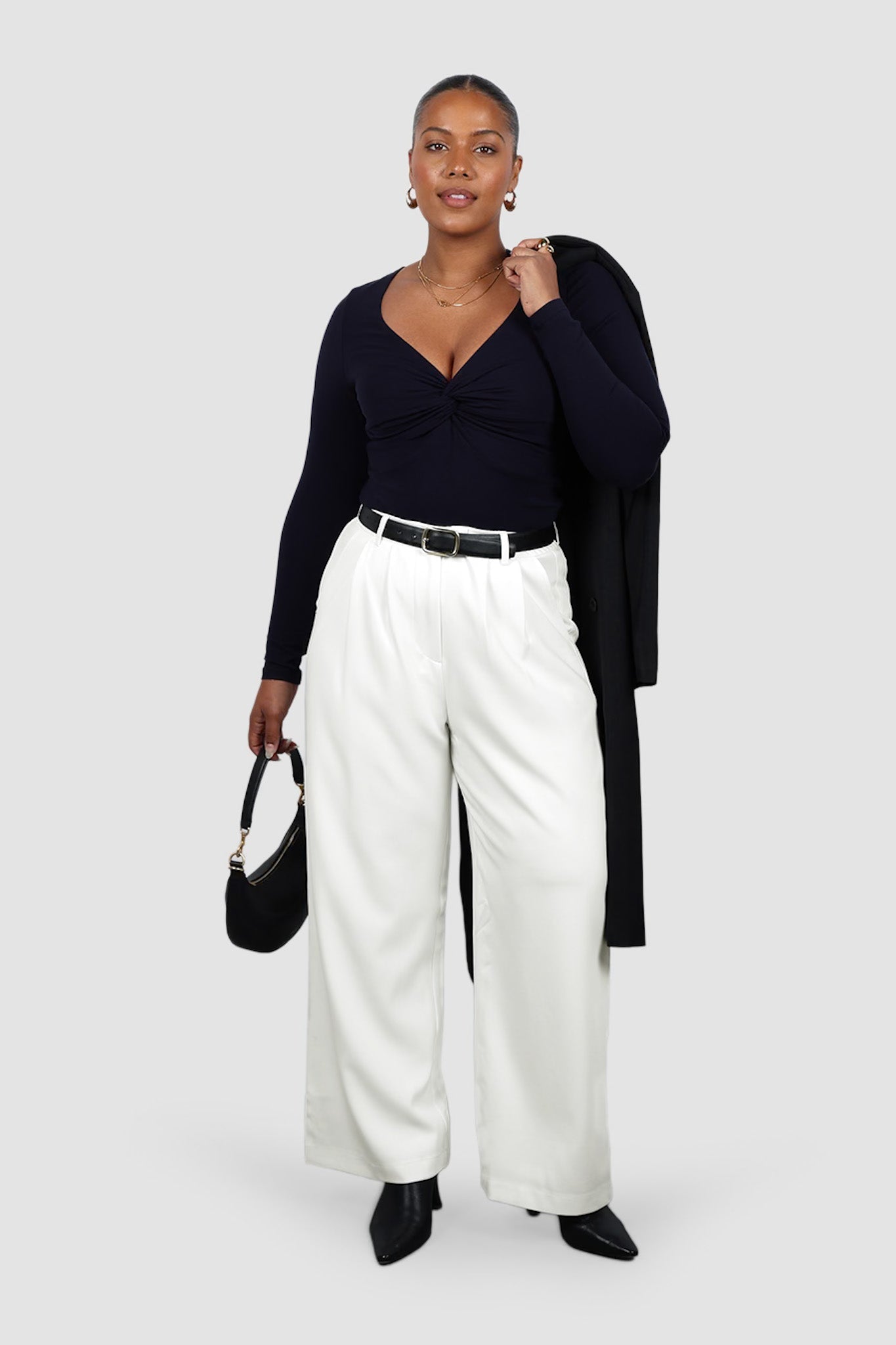 TORREN TWIST TOP ULTRA DEEP NAVY - Fayt The Label