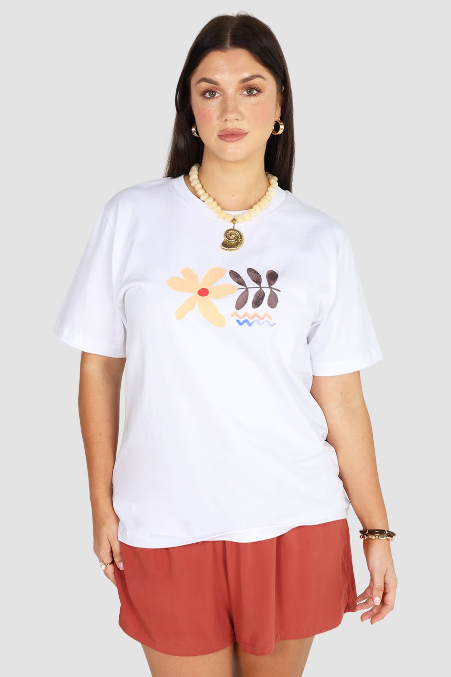 TOSCANA SIGNATURE TEE WHITE - Fayt The Label