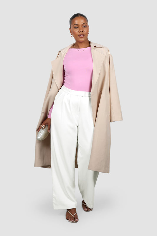 ULTRASOFT ORLA L/S TOP PINK - Fayt The Label