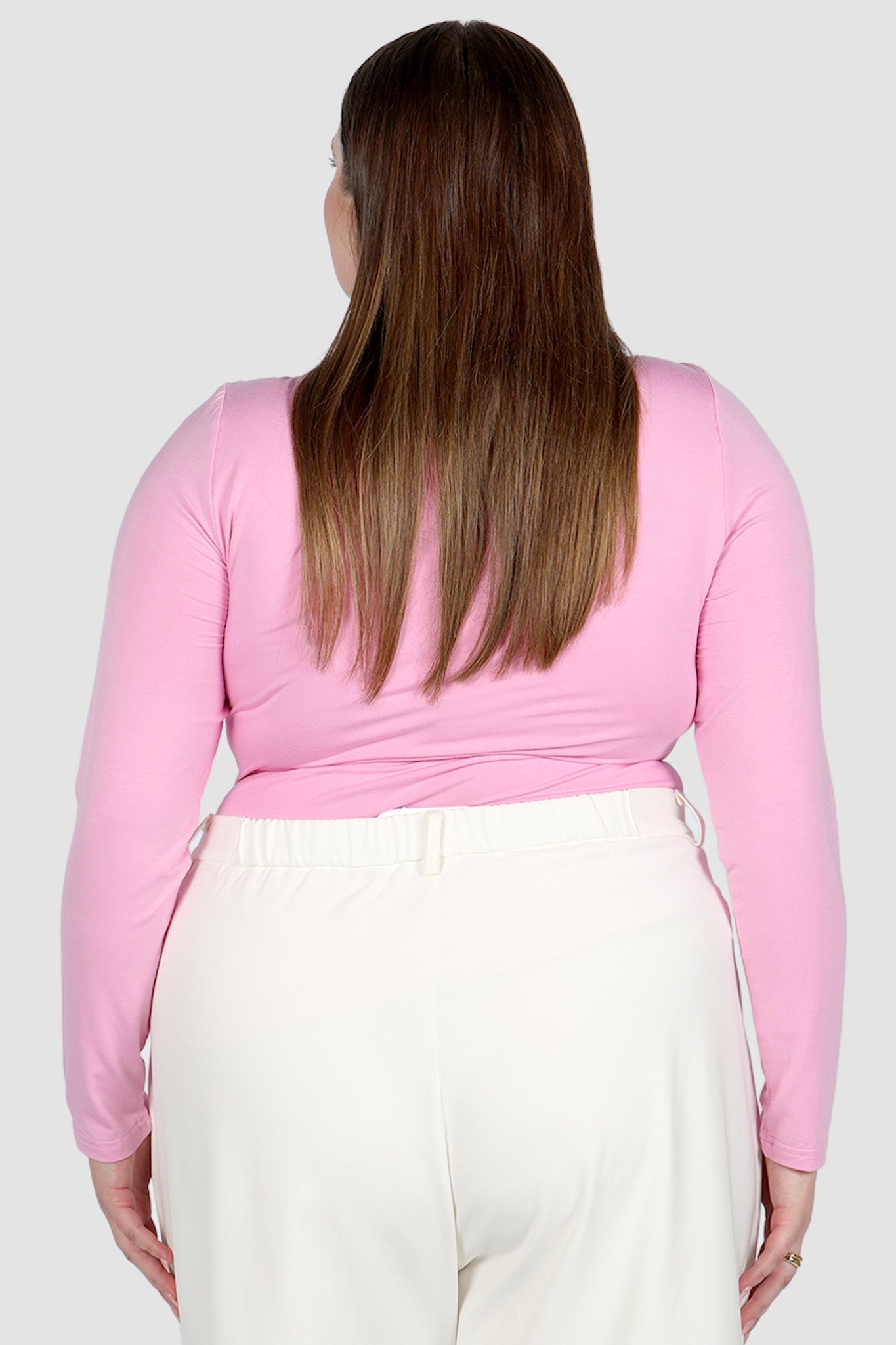ULTRASOFT ORLA L/S TOP PINK - Fayt The Label
