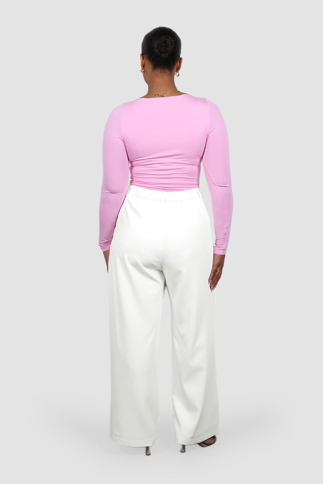 ULTRASOFT ORLA L/S TOP PINK - Fayt The Label