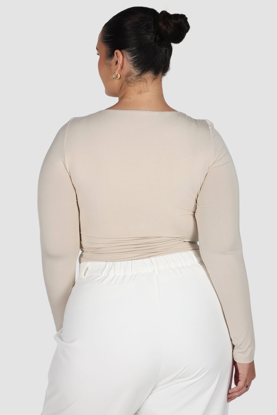 ULTRASOFT ORLA TOP BEIGE - Fayt The Label