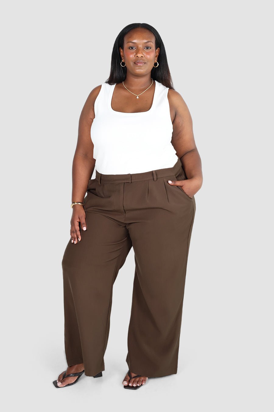 WESTBURY PANT CHOCOLATE - Fayt The Label