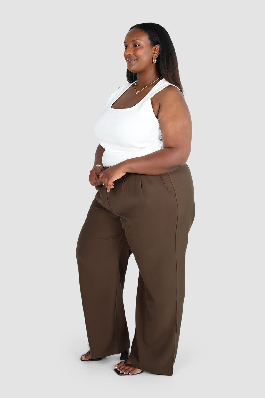 WESTBURY PANT CHOCOLATE - Fayt The Label