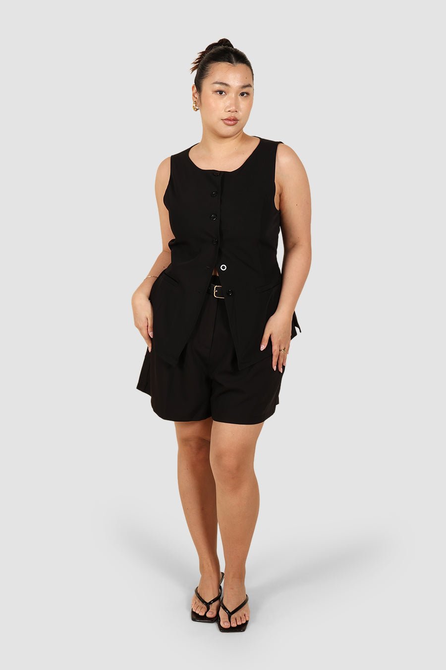 WYATT SHORT BLACK - Fayt The Label