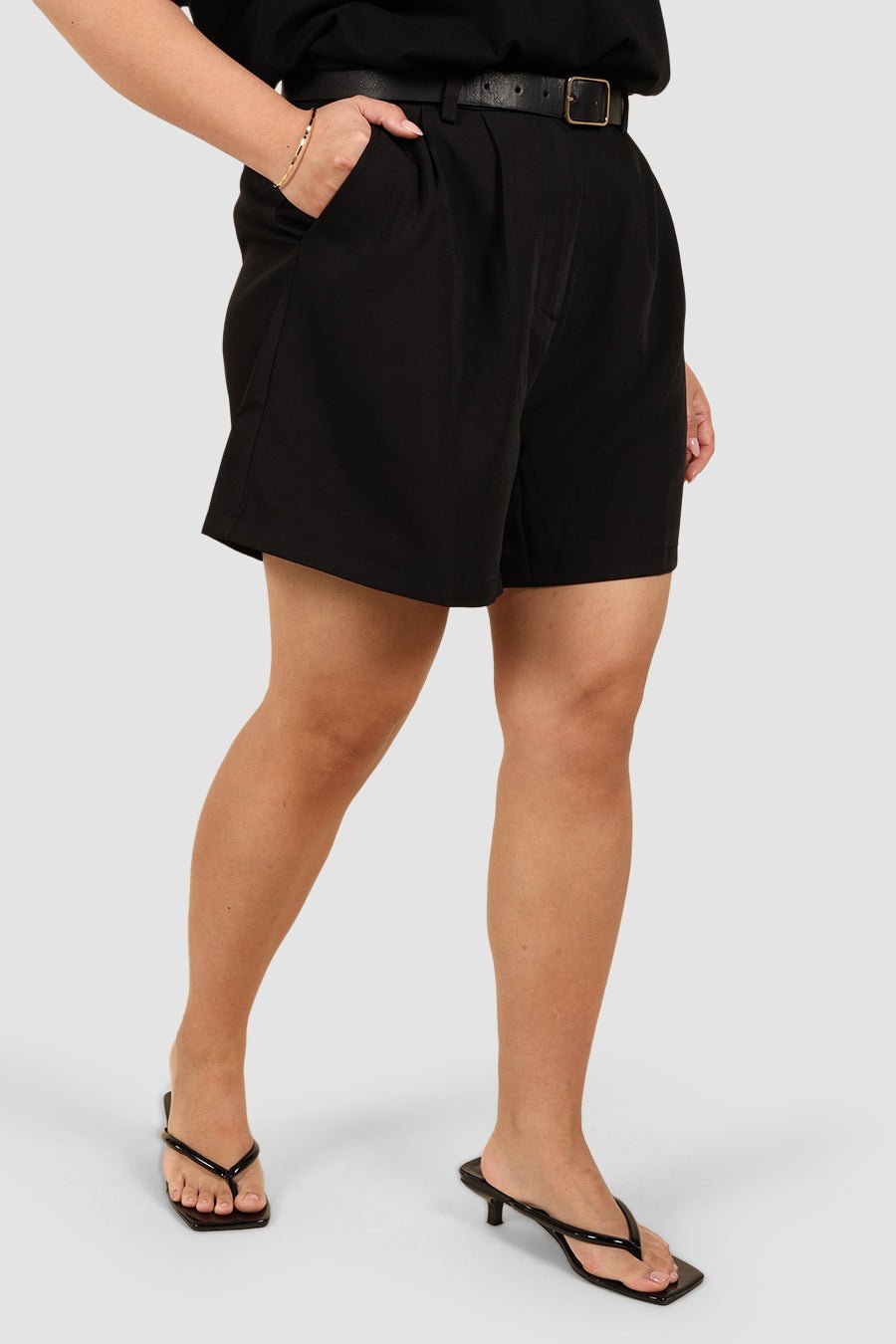 WYATT SHORT BLACK - Fayt The Label