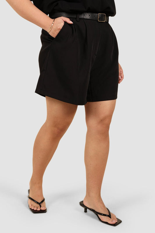 WYATT SHORT BLACK - Fayt The Label