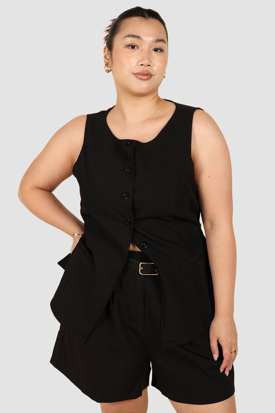 WYATT SHORT BLACK - Fayt The Label