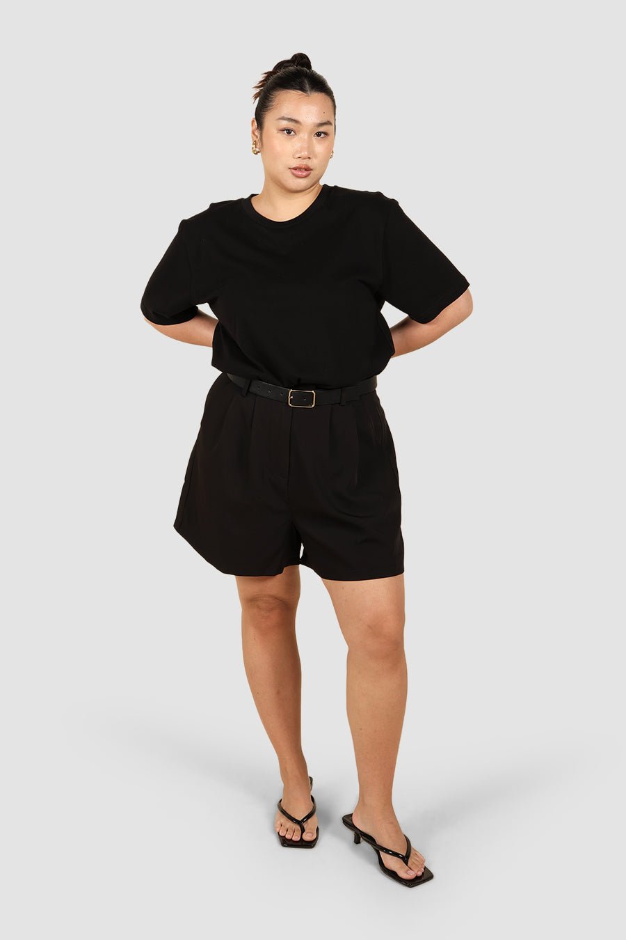 WYATT SHORT BLACK - Fayt The Label