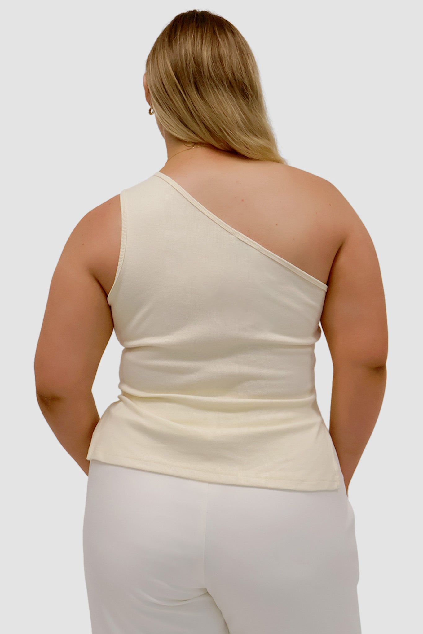 XANTIA KNIT TOP BUTTERCREAM - Fayt The Label