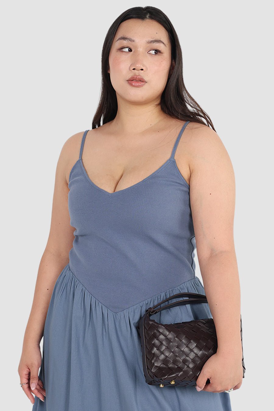 YARA DRESS BLUE - Fayt The Label