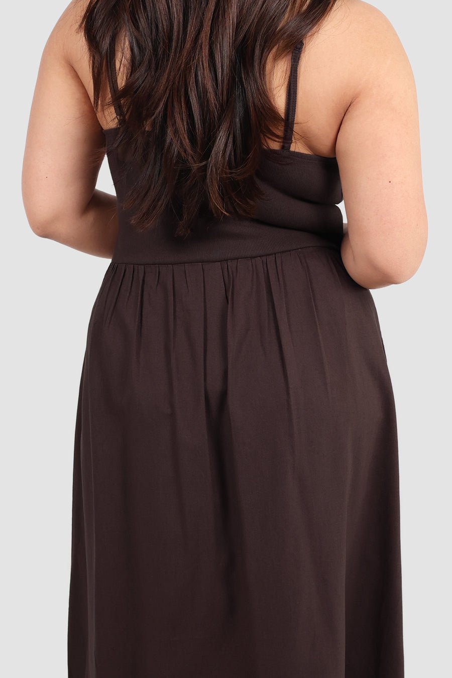 YARA DRESS ESPRESSO - Fayt The Label