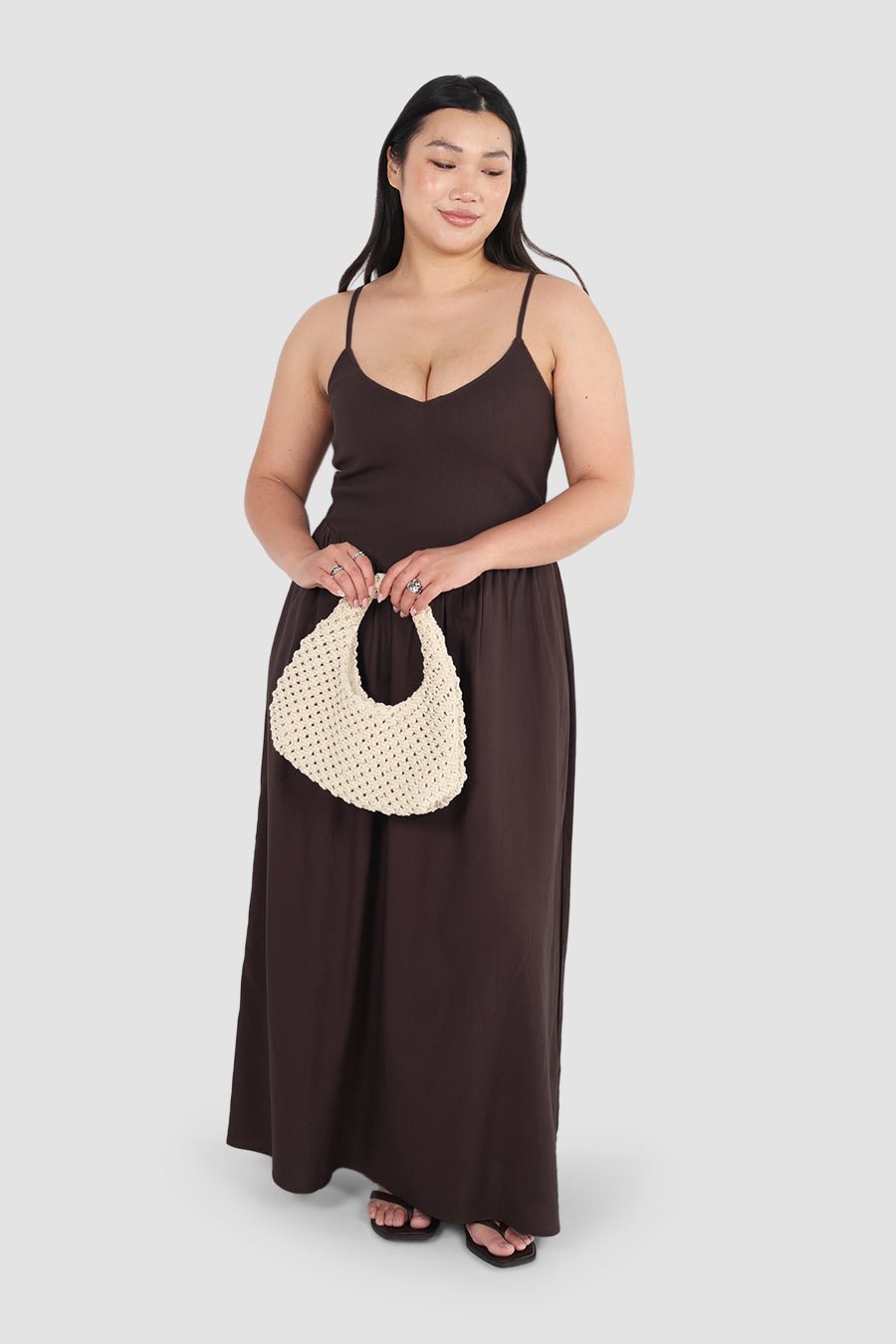 YARA DRESS ESPRESSO - Fayt The Label