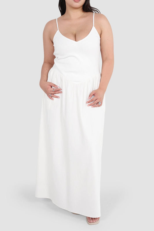 YARA DRESS IVORY - Fayt The Label