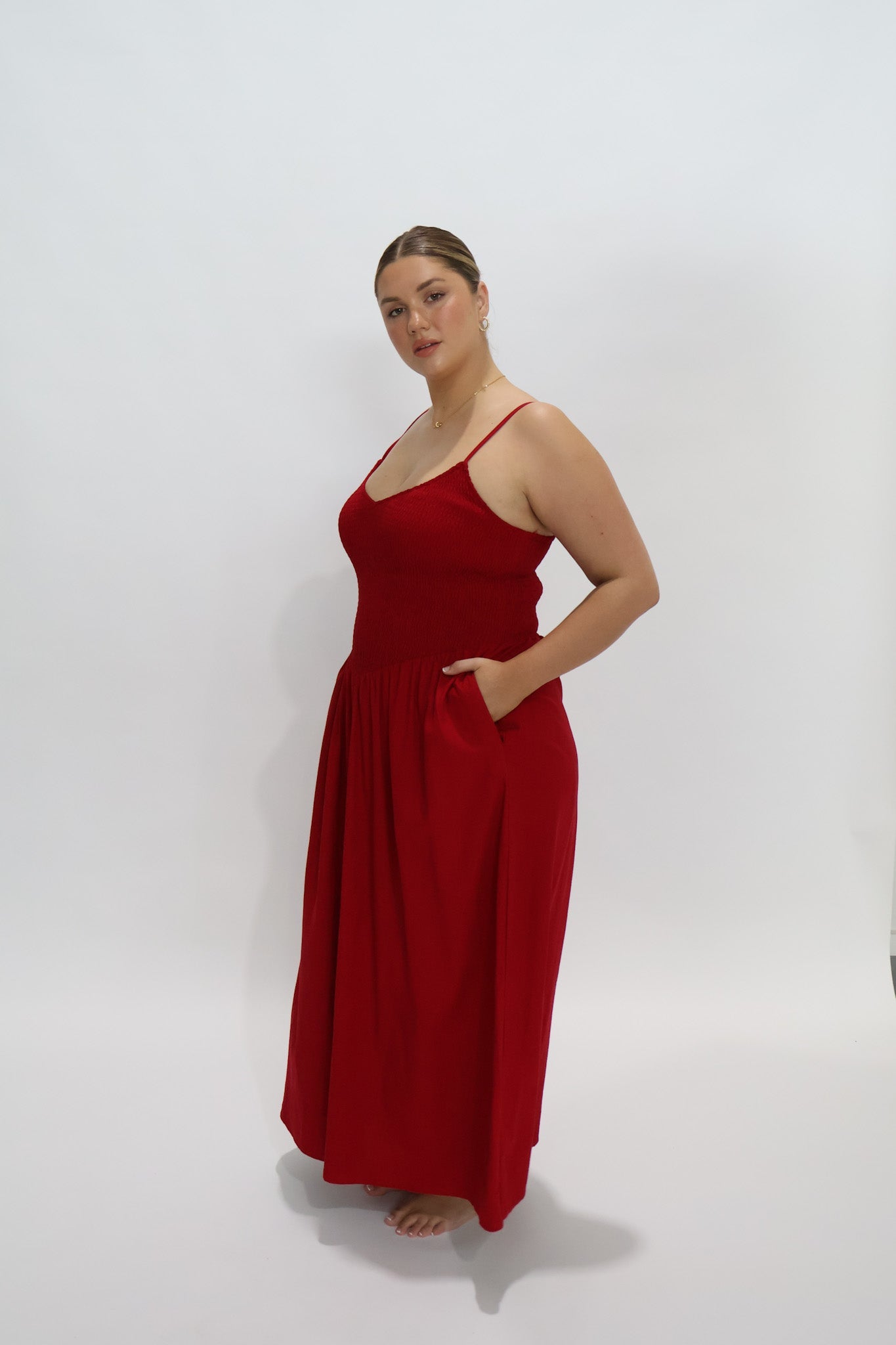 YARA DRESS RED - Fayt The Label