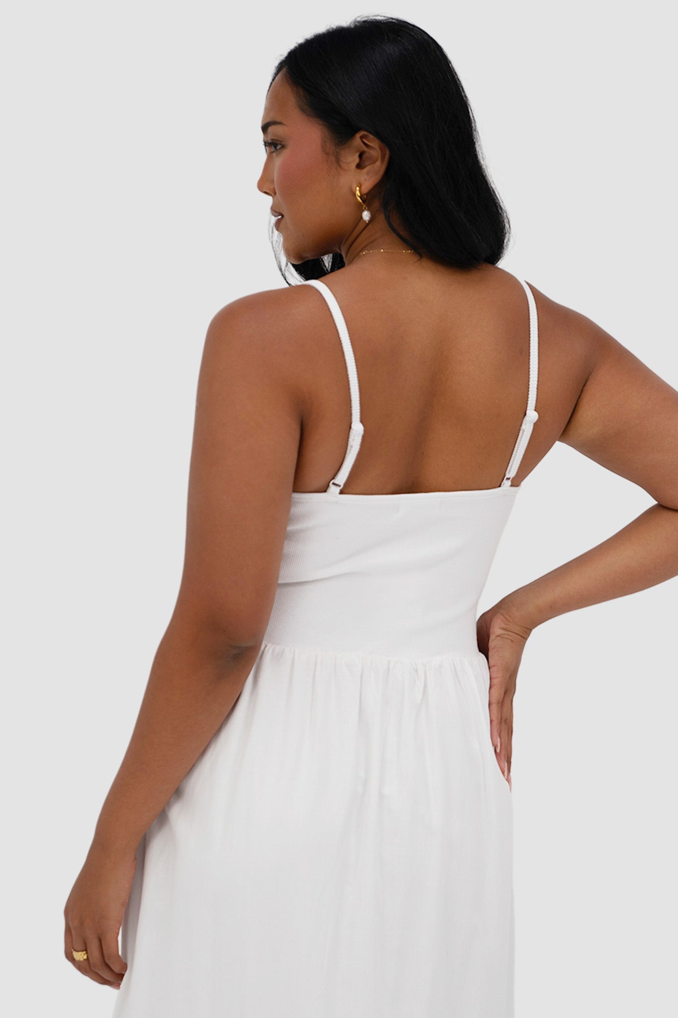 YARA DRESS WHITE - Fayt The Label