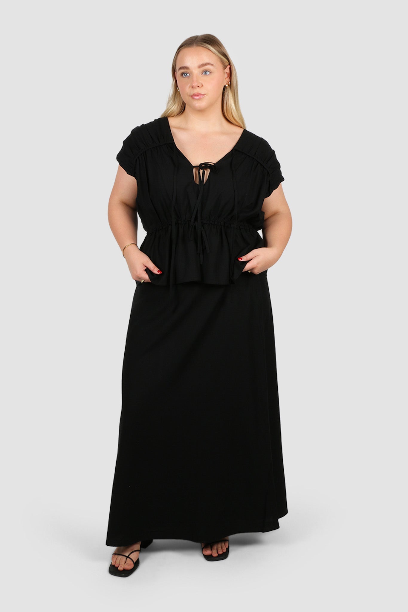 ZADIE TOP BLACK - Fayt The Label