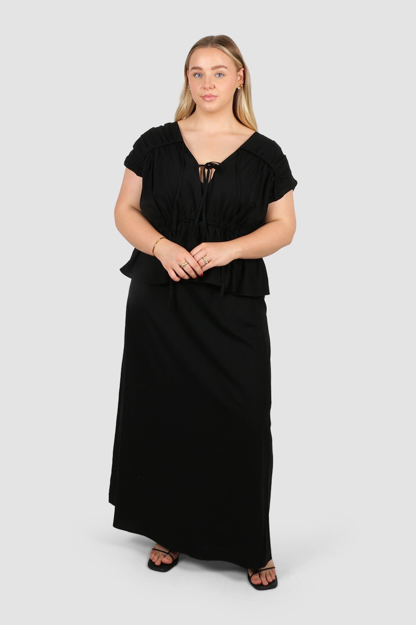 ZADIE TOP BLACK - Fayt The Label