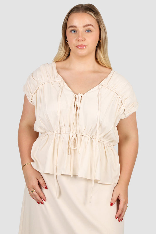 ZADIE TOP NEUTRAL - Fayt The Label