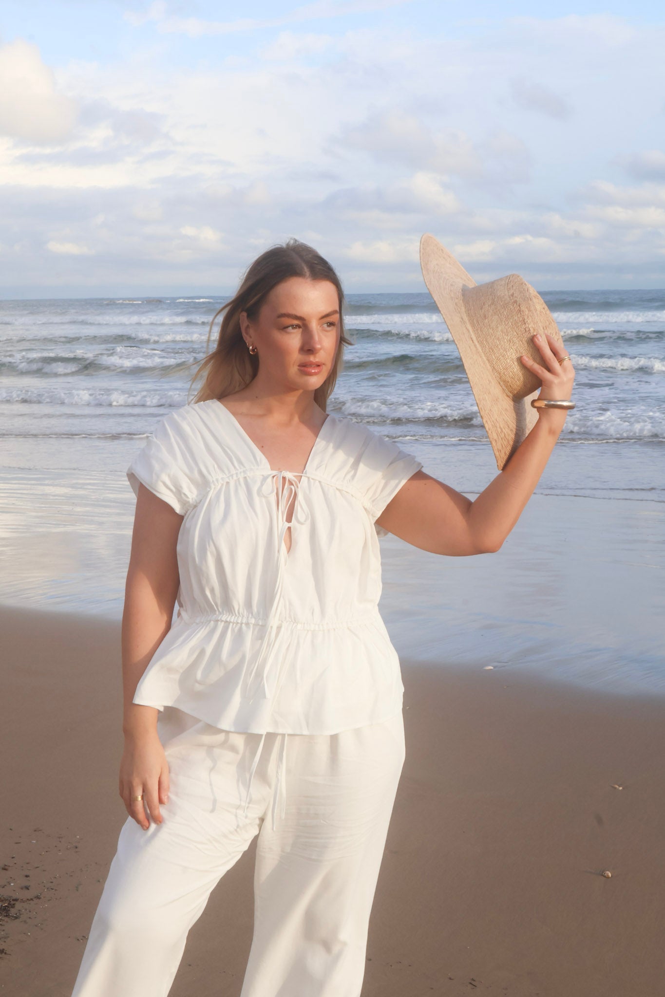 ZADIE TOP WHITE - Fayt The Label