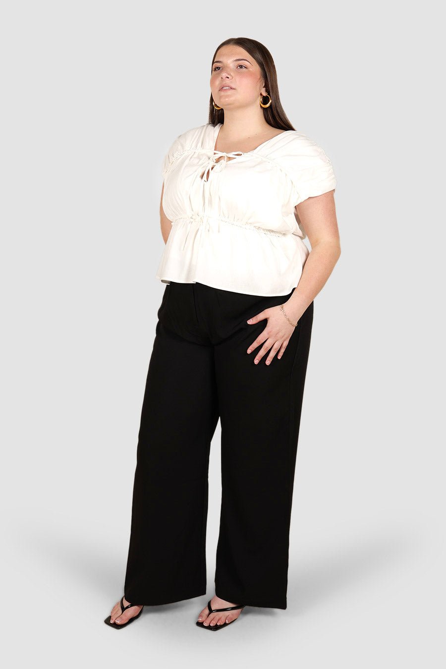 ZADIE TOP WHITE - Fayt The Label