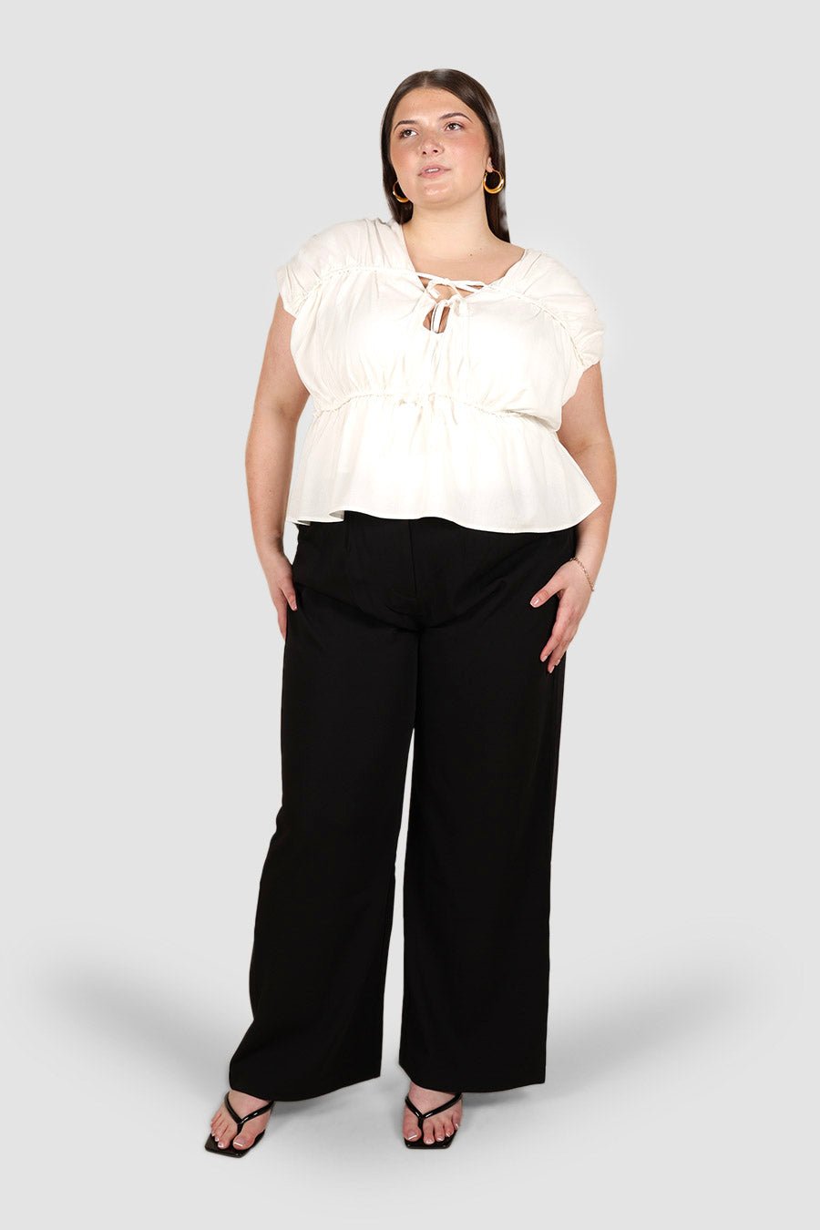 ZADIE TOP WHITE - Fayt The Label