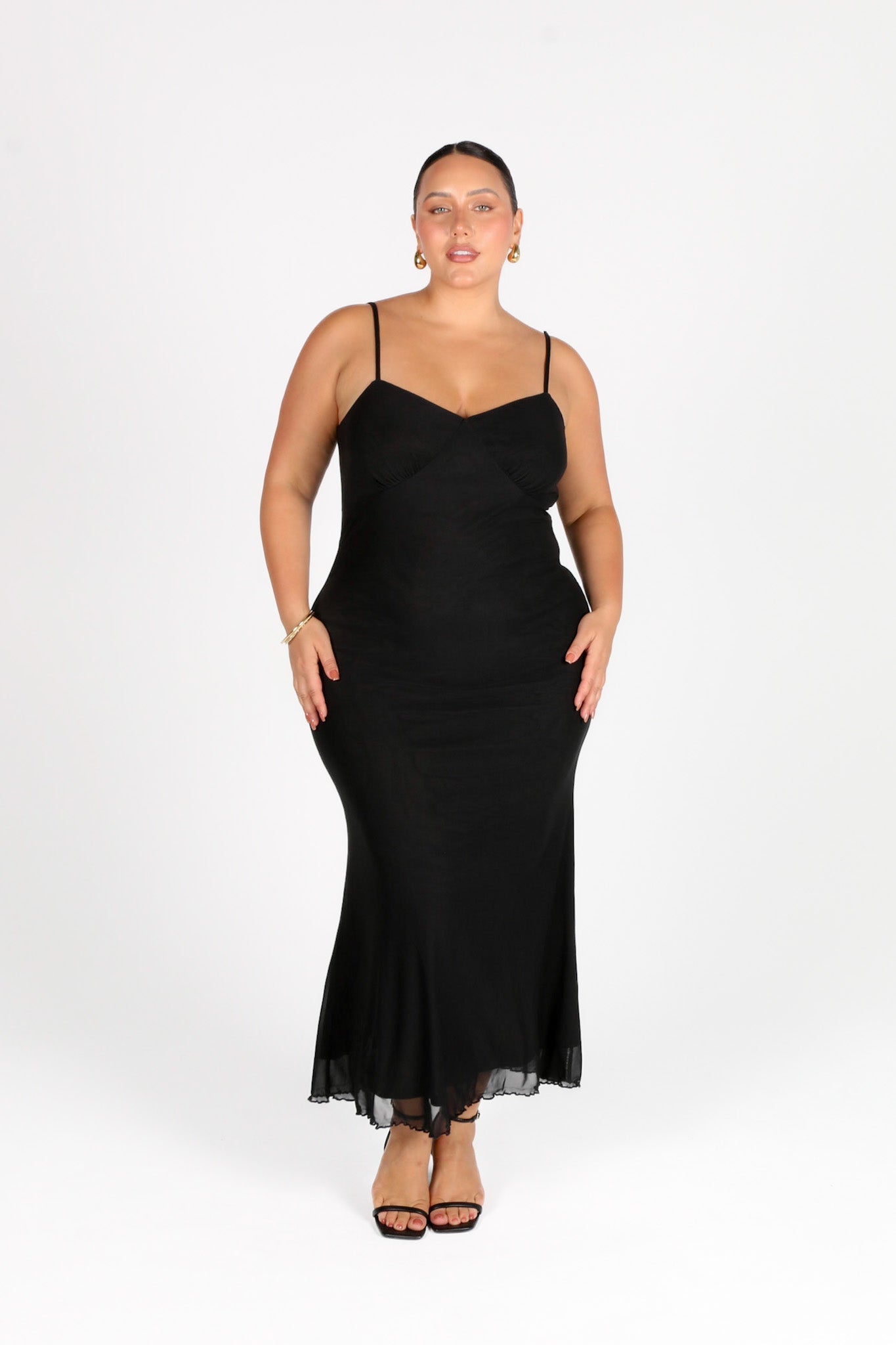 ZARIA DRESS BLACK - Fayt The Label
