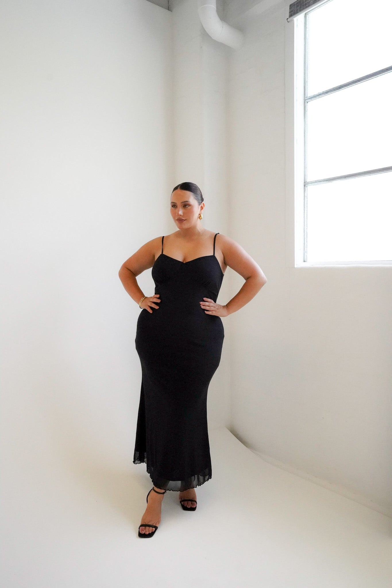 ZARIA DRESS BLACK - Fayt The Label