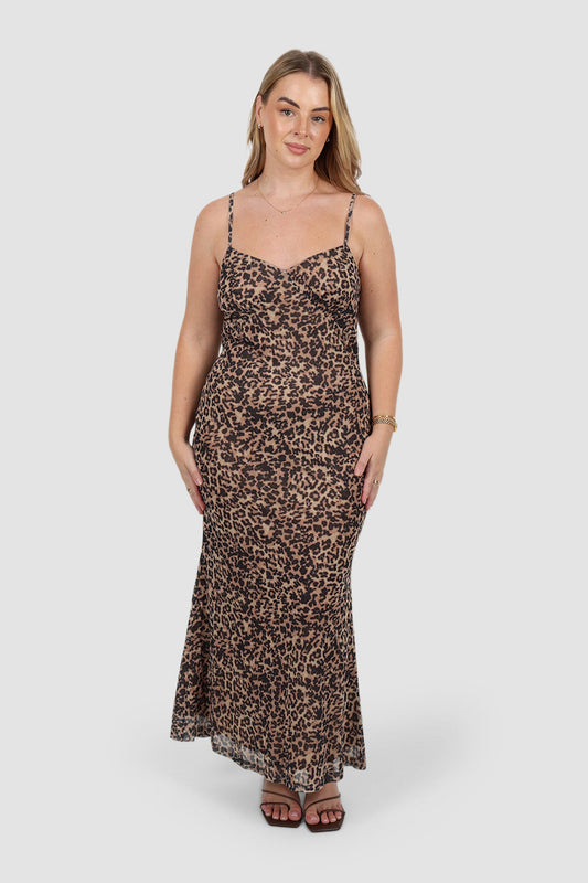 ZARIA DRESS LEO - Fayt The Label