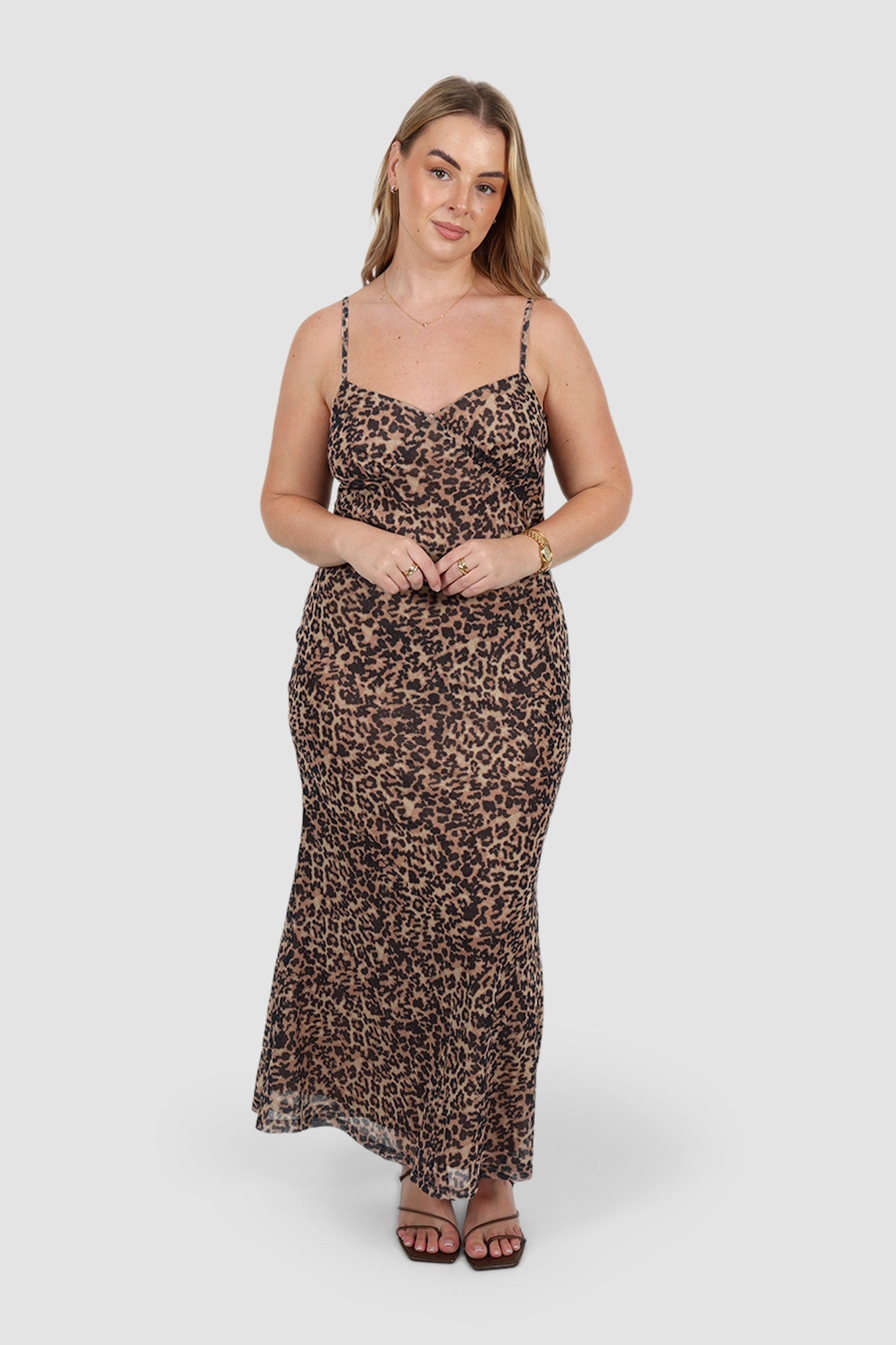ZARIA DRESS LEO - Fayt The Label