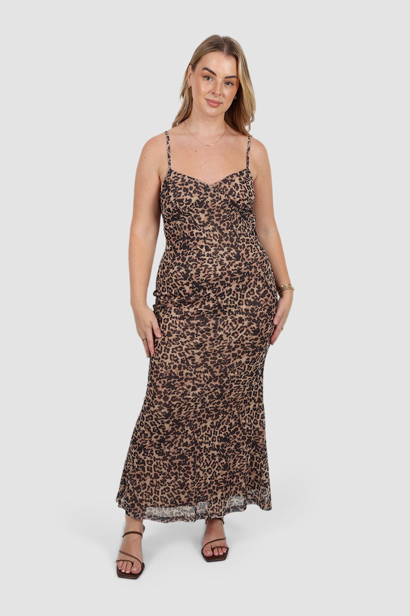 ZARIA DRESS LEO - Fayt The Label