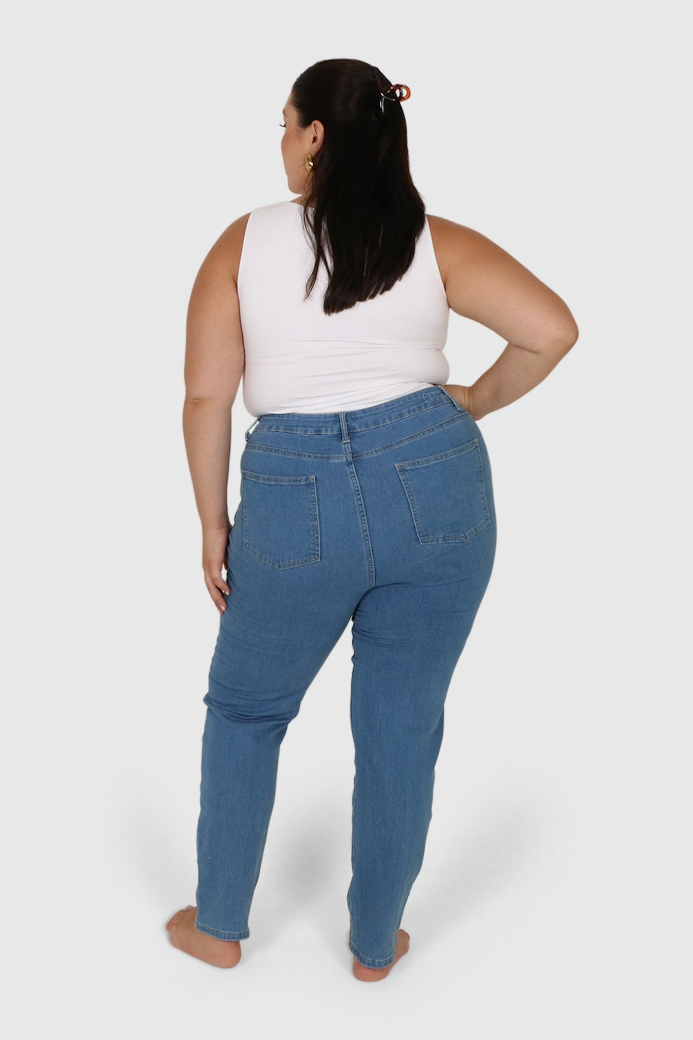 ZETLER JEANS DEEP BLUE - Fayt The Label