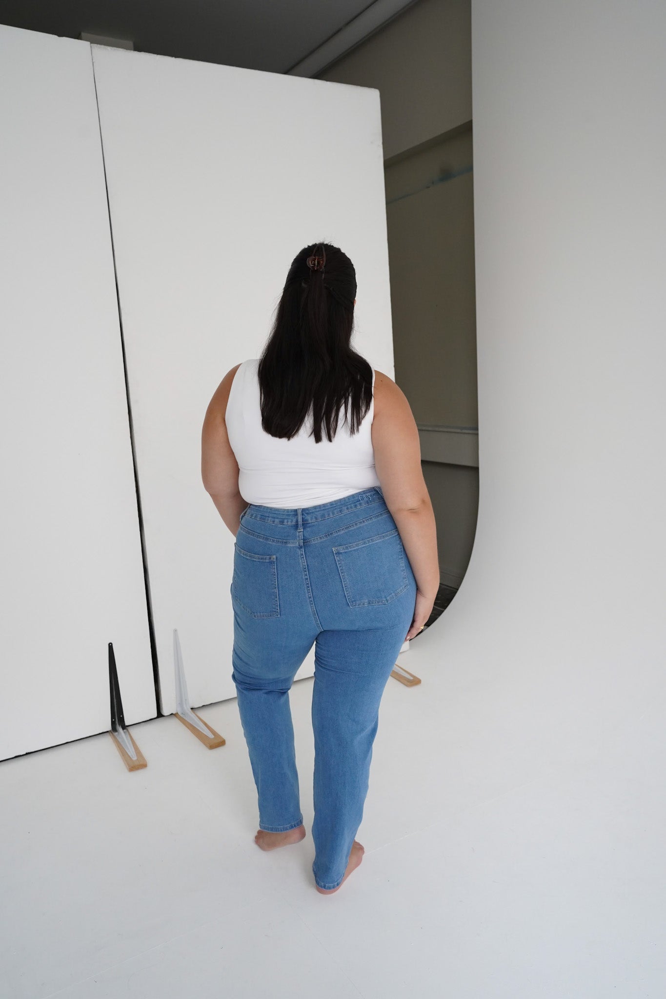 ZETLER JEANS DEEP BLUE - Fayt The Label