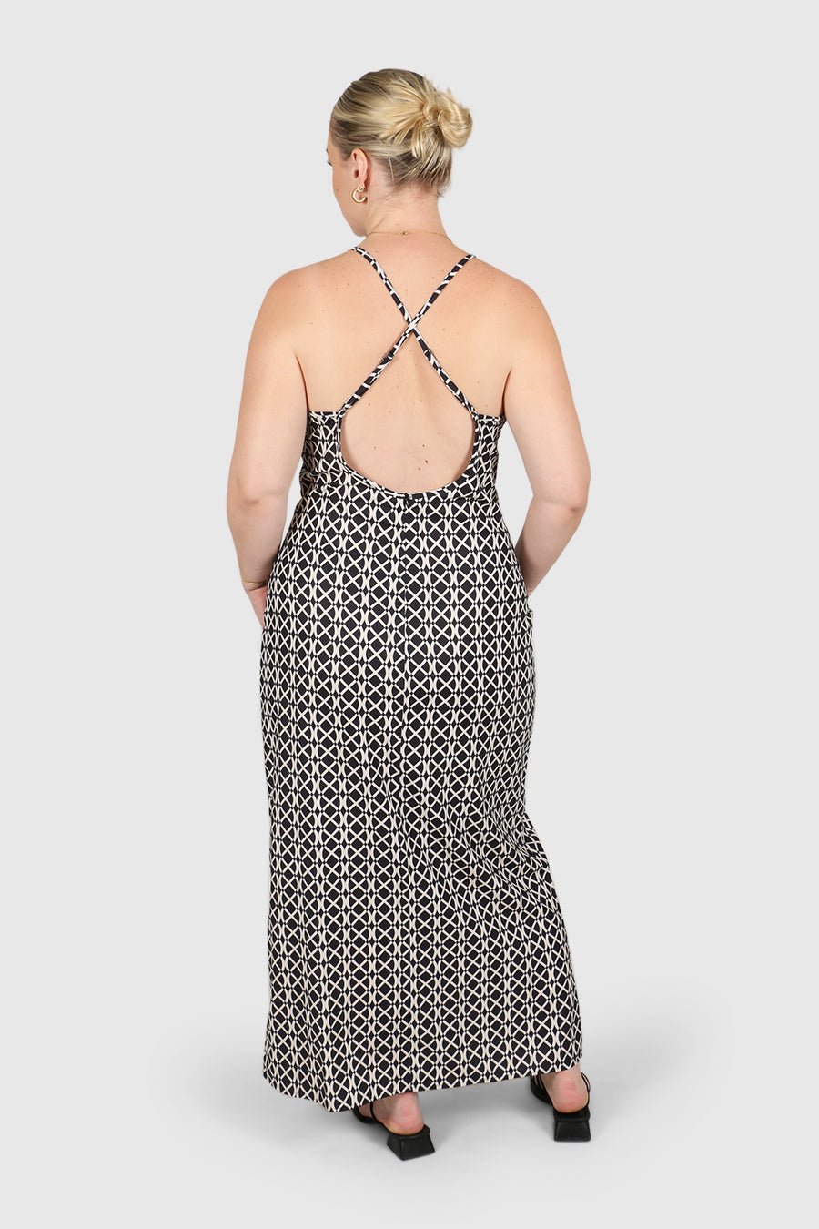 ZINNA DRESS GEO - Fayt The Label