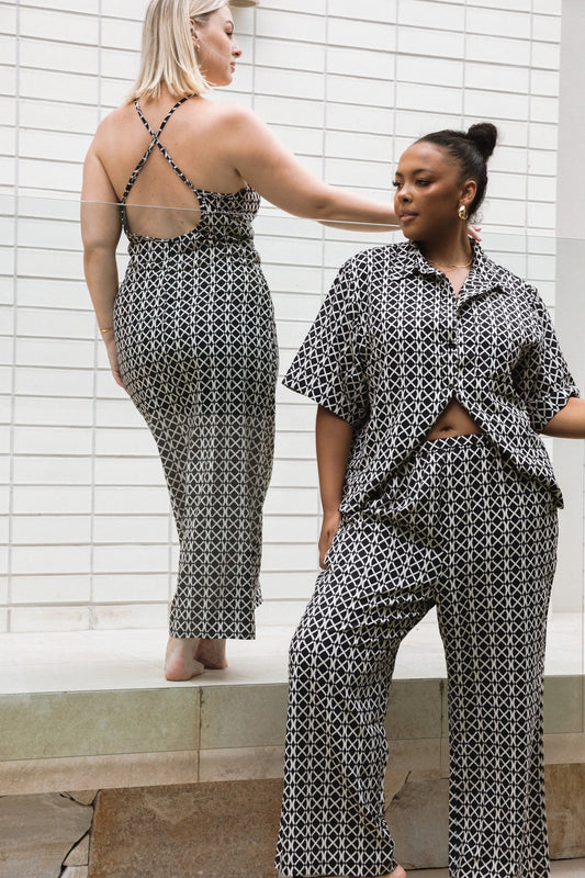 ZINNA DRESS GEO - Fayt The Label