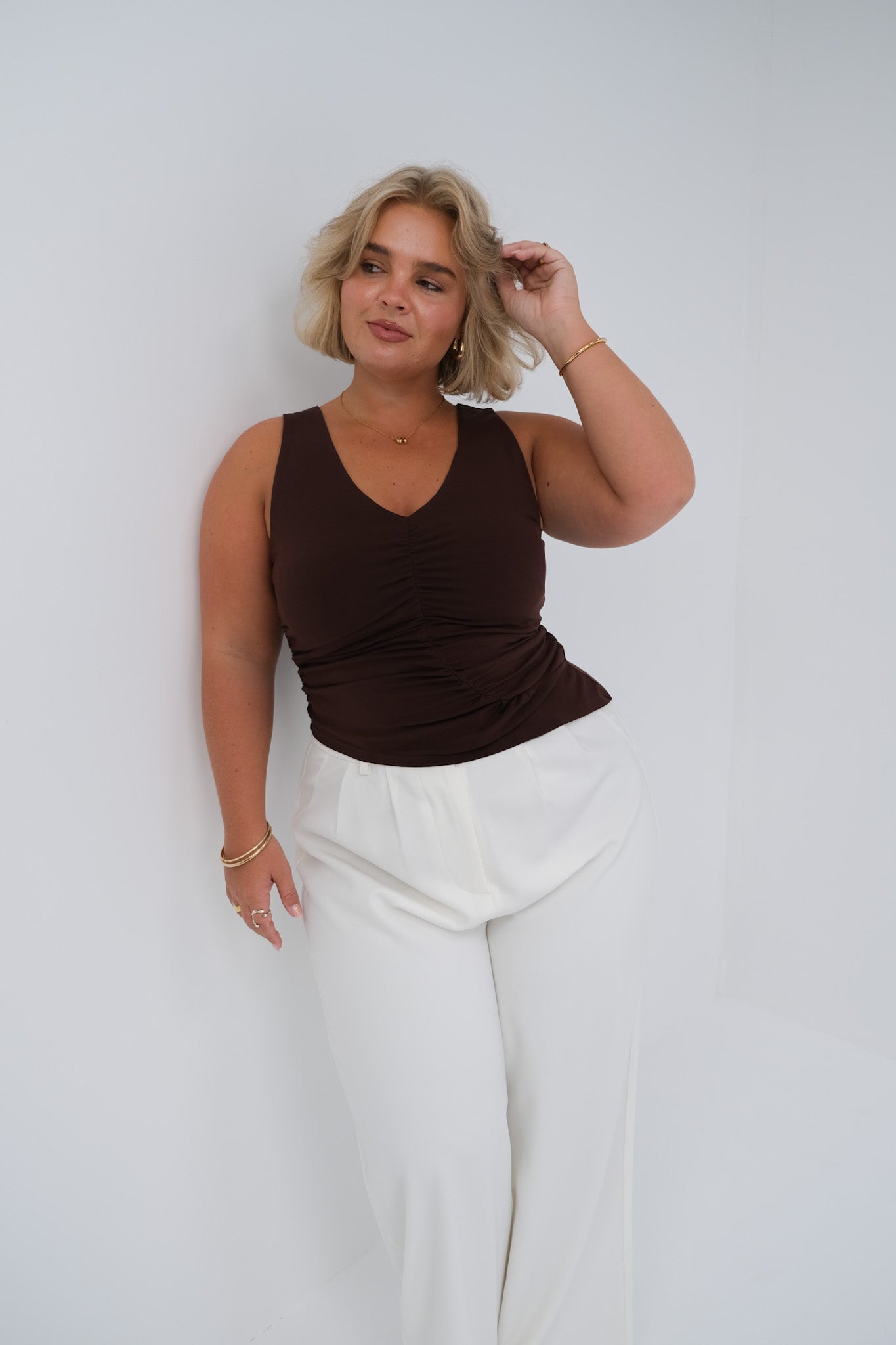 ZIRA TOP CHOC - Fayt The Label