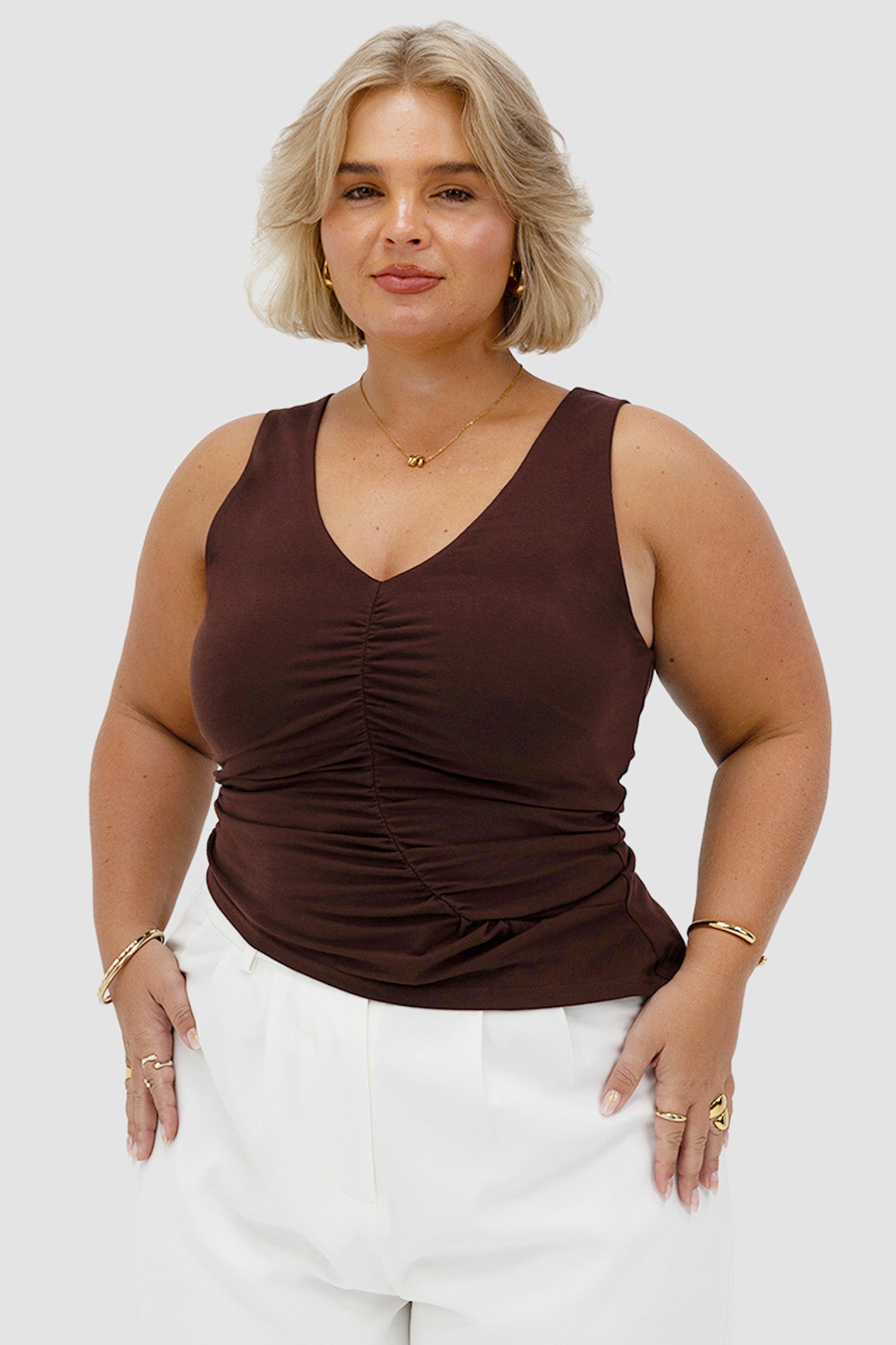 ZIRA TOP CHOC - Fayt The Label