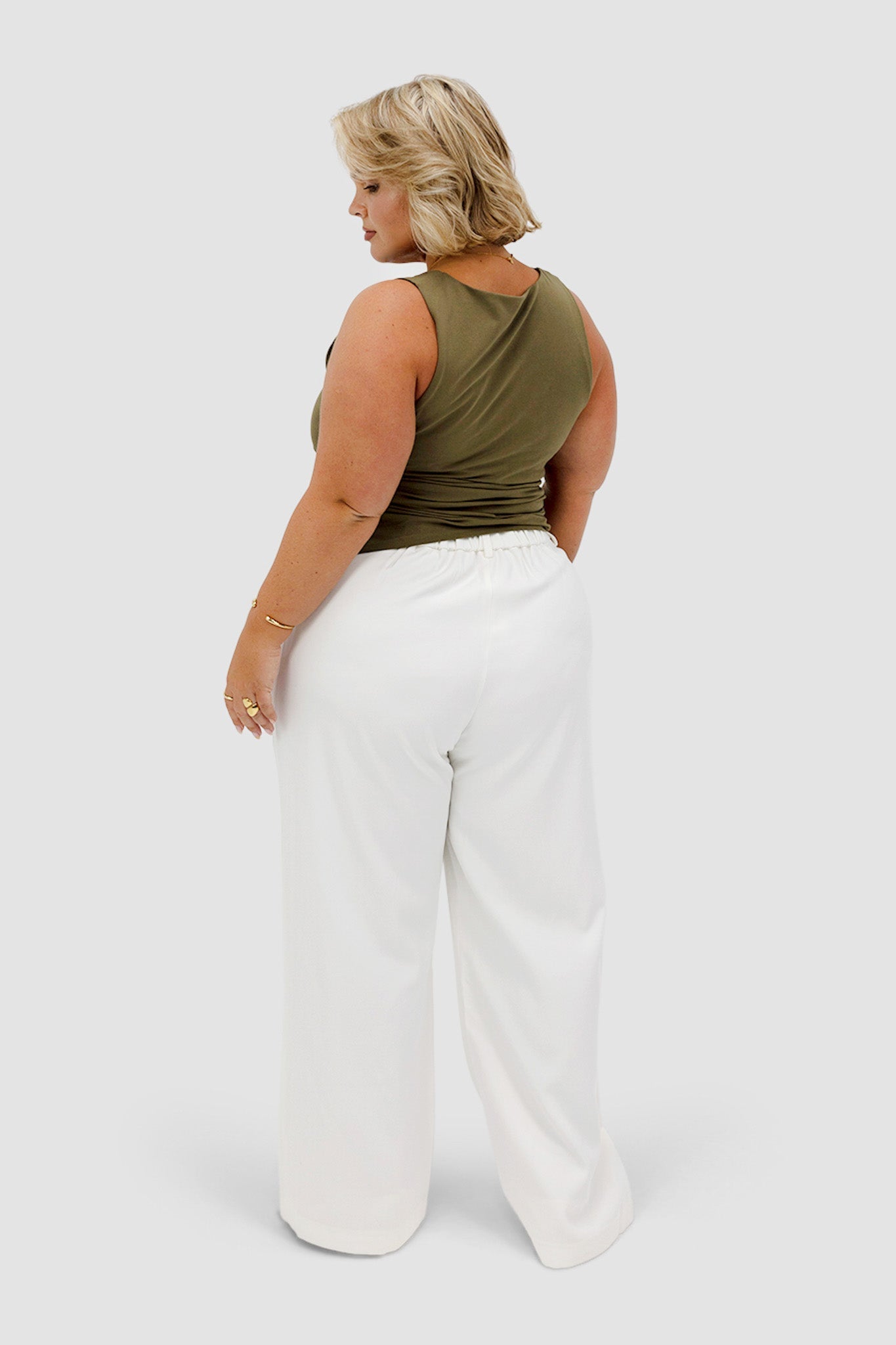 ZIRA TOP OLIVE - Fayt The Label