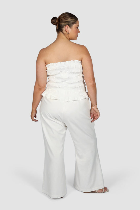 ZUBI TOP WHITE - Fayt The Label